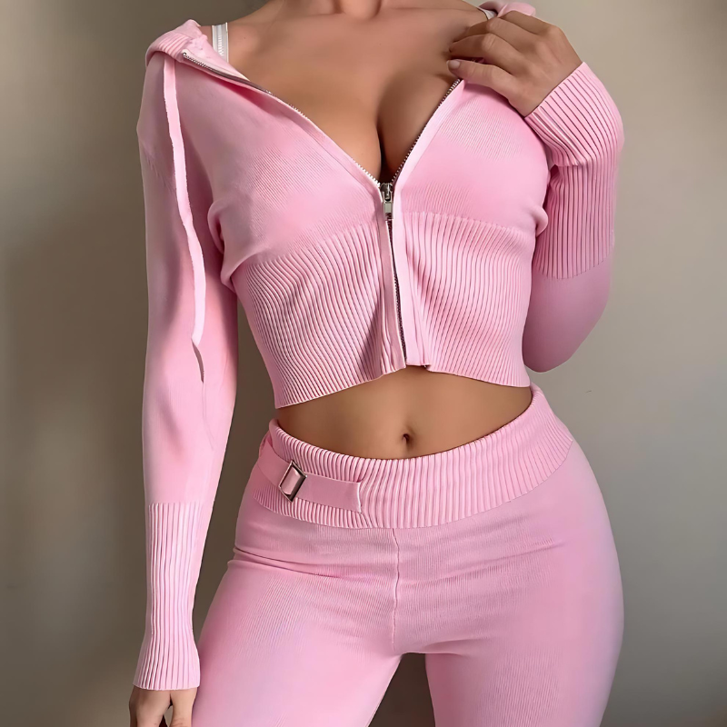 Valerie Knit Track Suit